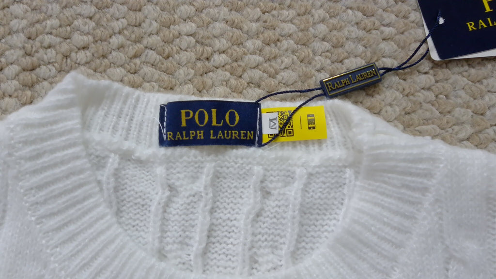 Polo Ralph Lauren Baltas  Megztinis